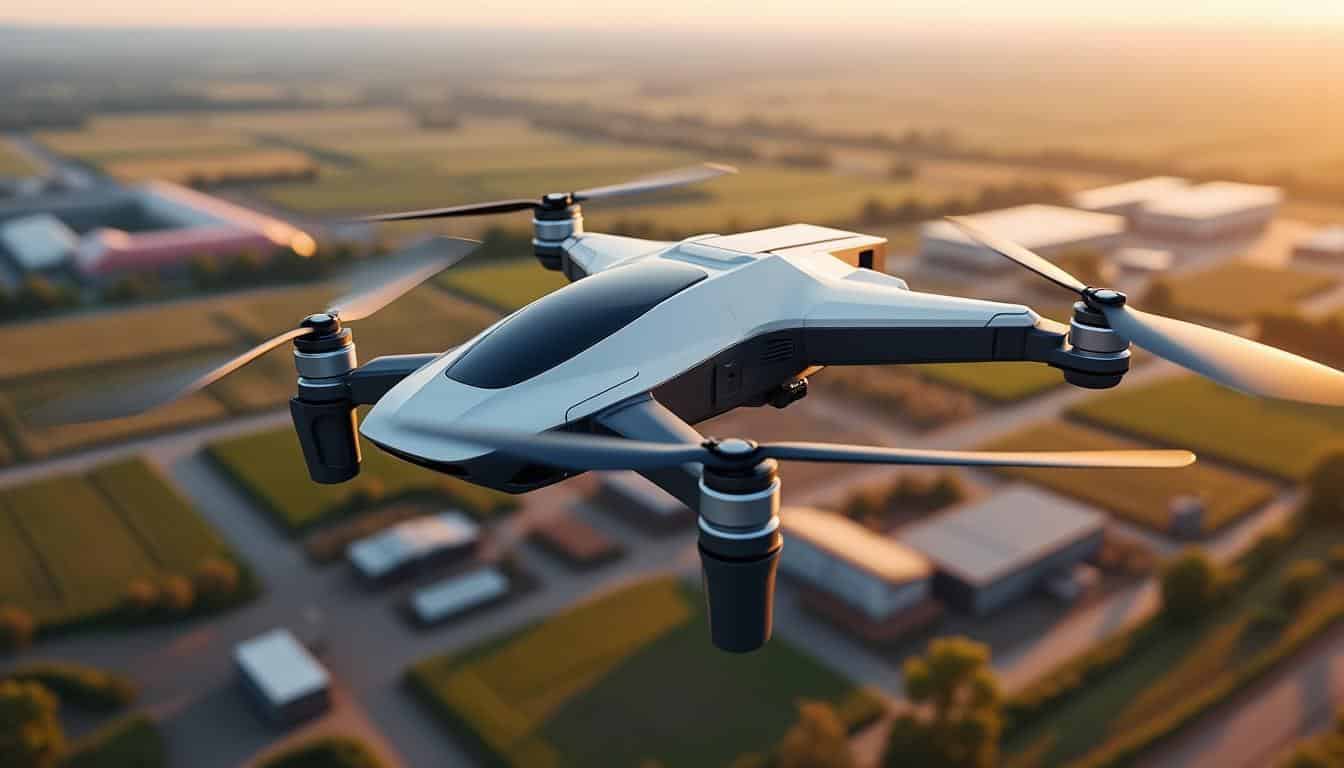 découvrez le wingtraone gen ii, le drone vtol innovant conçu pour l’inspection efficace et précise de grandes surfaces, alliant technologie avancée et facilité d’utilisation.
