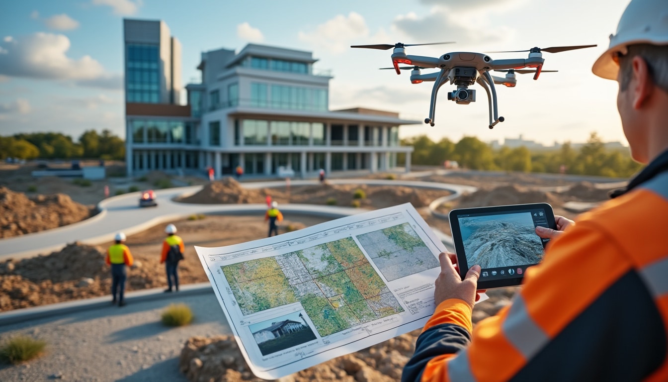 découvrez comment la photogrammétrie drone révolutionne la constitution de relevés topographiques pour les architectes, alliant précision et efficacité.