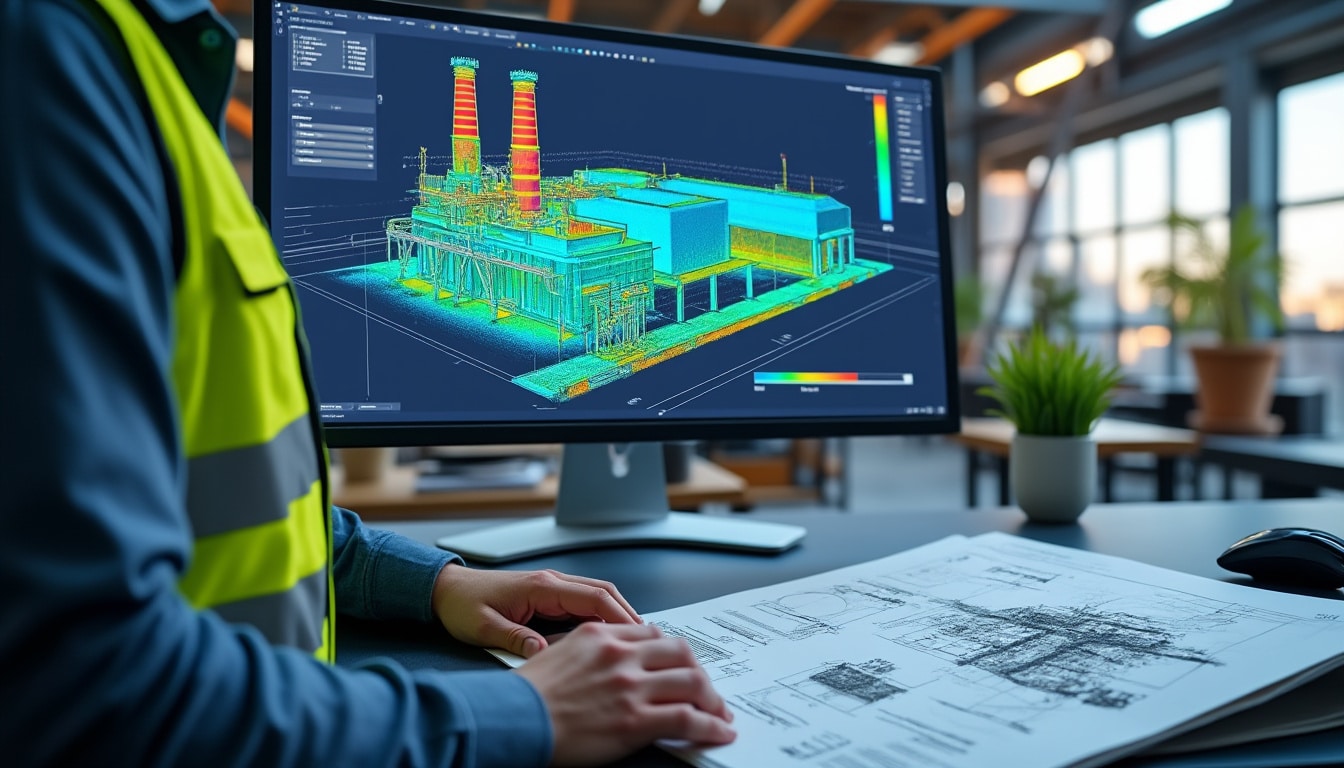 enrichissez vos rapports d’inspection grâce à la livraison d’un modèle interactif en nuage de points, pour visualiser les données et faciliter l’analyse.