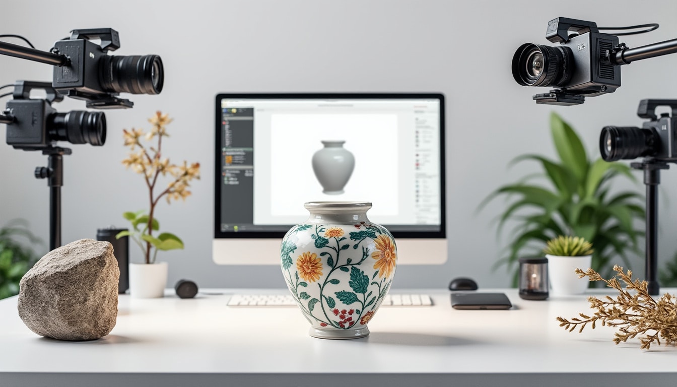 découvrez comment la photogrammétrie 3d permet de reproduire des assets tridimensionnels réalistes et de les intégrer au web.