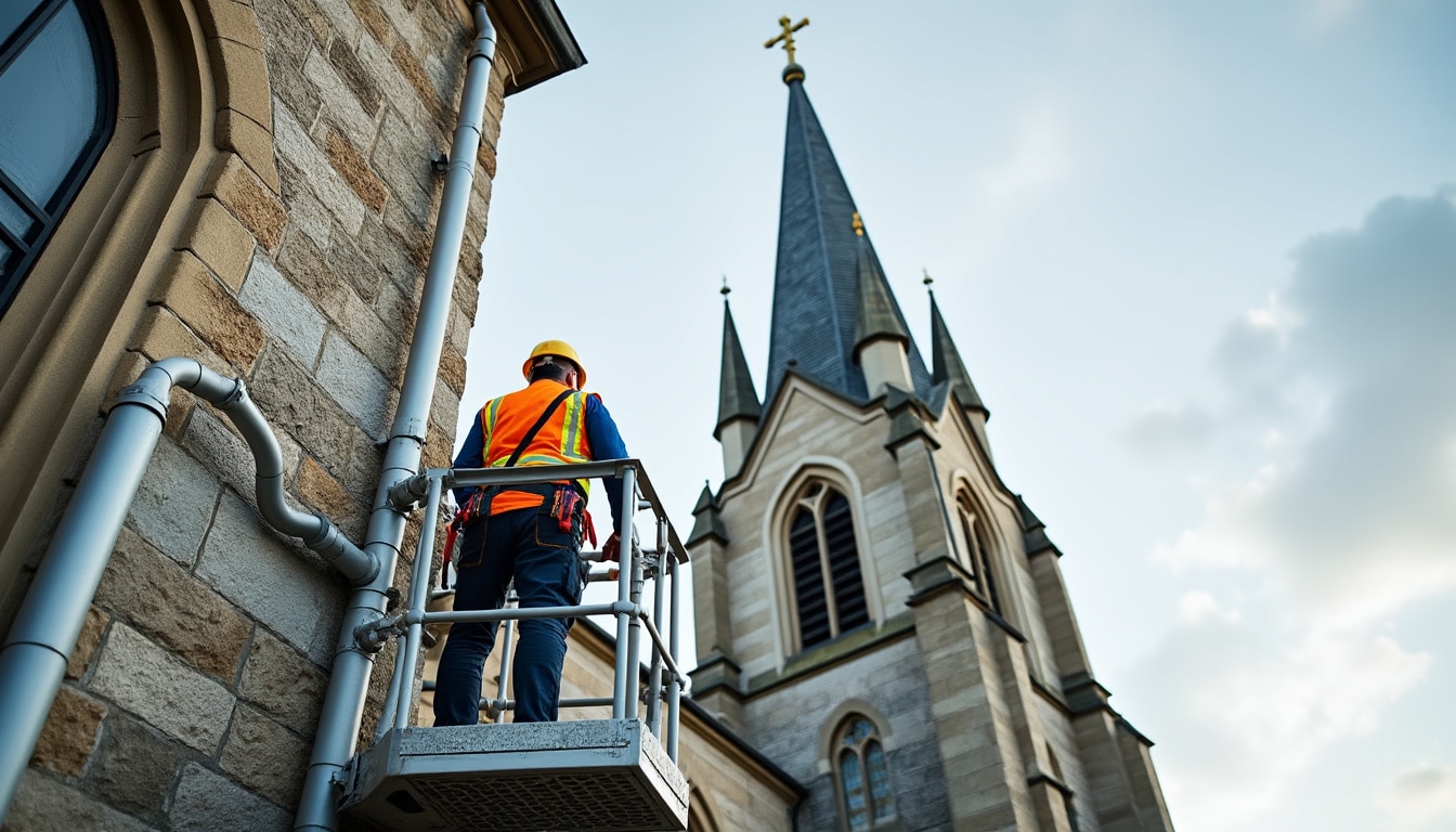 découvrez comment l’inspection visuelle permet d’évaluer l’état des parafoudres de clocher et de repérer les signes d’usure ou de détérioration.
