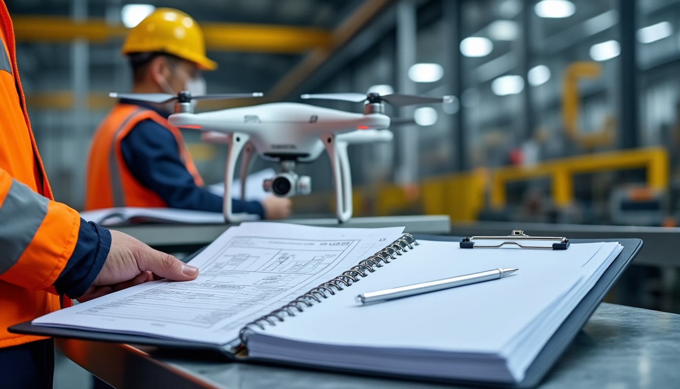 découvrez pourquoi la rédaction d’un manuel d’activités est obligatoire et comment il encadre la réglementation des inspections par drone.